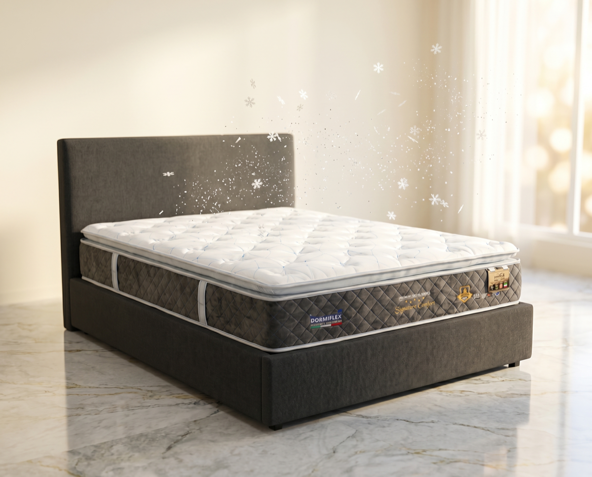 Rozel cooling mattress with storage bedframe, event price from $699